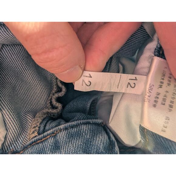 Women's Light Wash Straight Leg High Rise Jeans Sz 26 Comfort Stretch - Picture 6 of 7